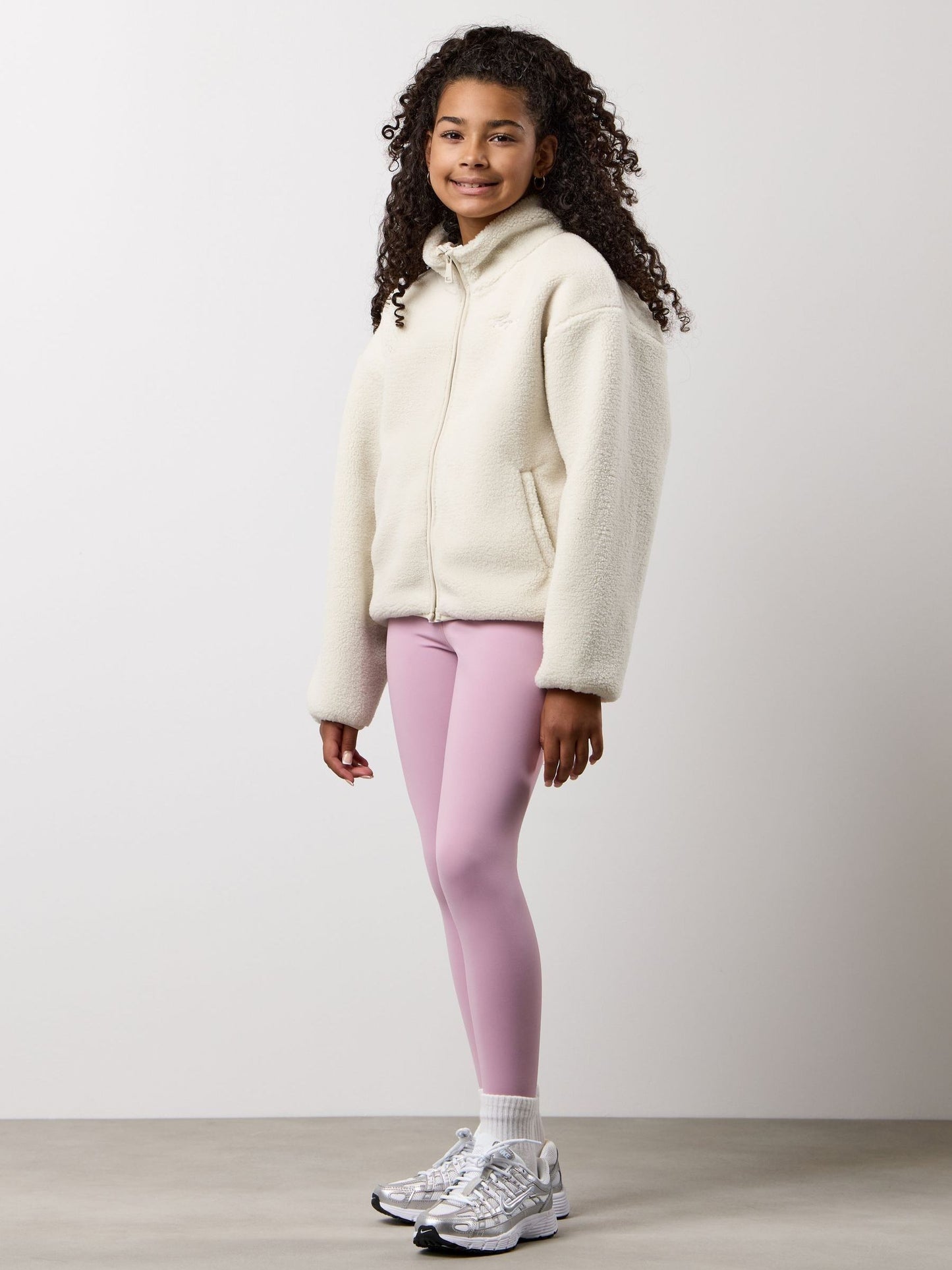 Dsiney Kidz - Gym King White Full Zip Borg Jacket image 4