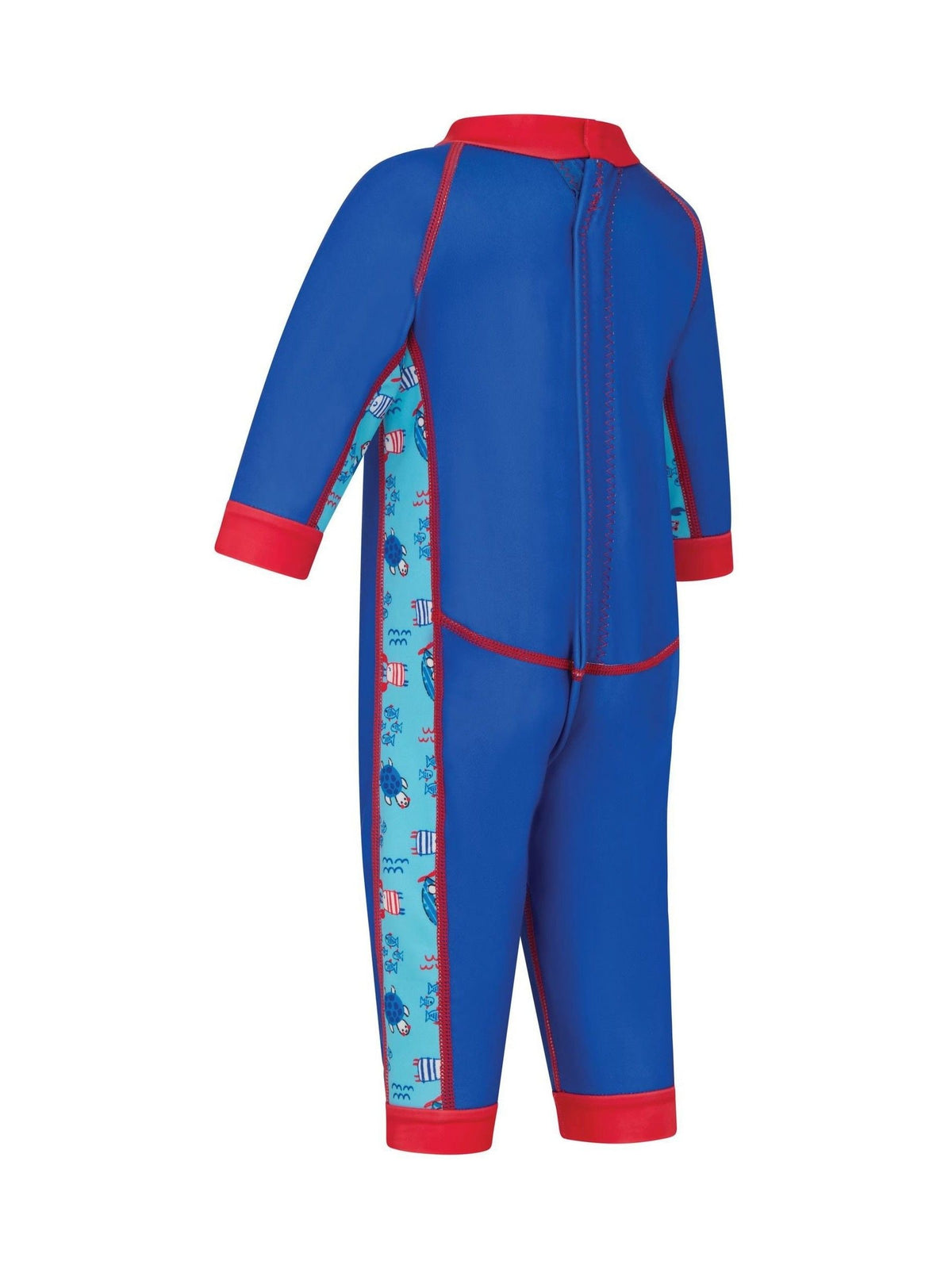 Dsiney Kidz - Zoggs Blue Fleece Lined Baby Jumpsuit image 3