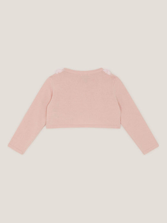 Dsiney Kidz - Monsoon Pink Baby Ottilie Appliqué Rose Cardigan image 2