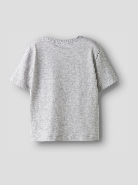 Dsiney Kidz - Name It Grey Glitter Rainbow Short Sleeve T-Shirt image 2