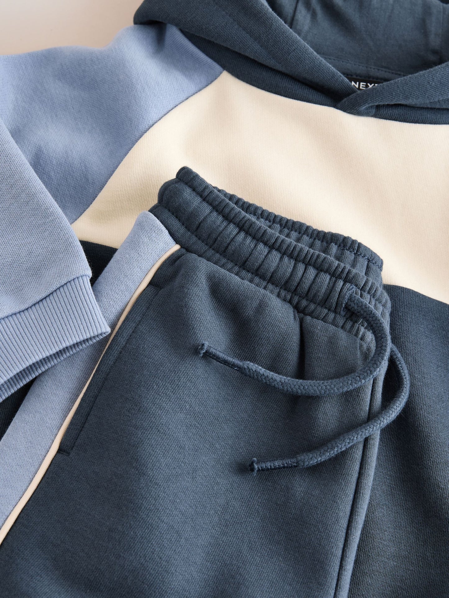 Dsiney Kidz - Blue Colour Block Hoodie and Joggers Set (3mths-7yrs) image 9