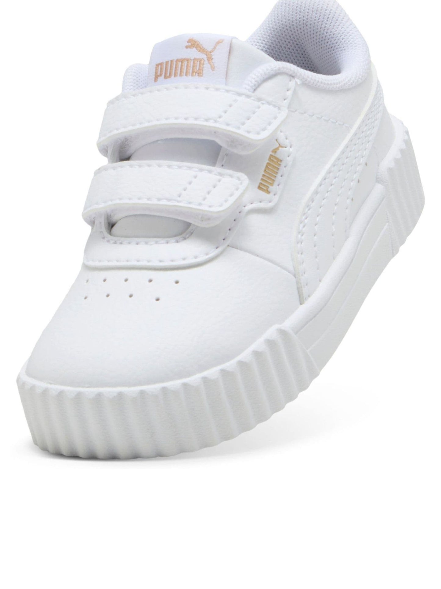 Puma White Toddlers Carina 3.0 Sneakers image 6