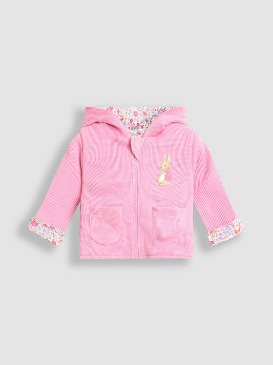 JoJo Maman Bébé Pink 3-Piece Hoodie, Jogger & Body Set image 2