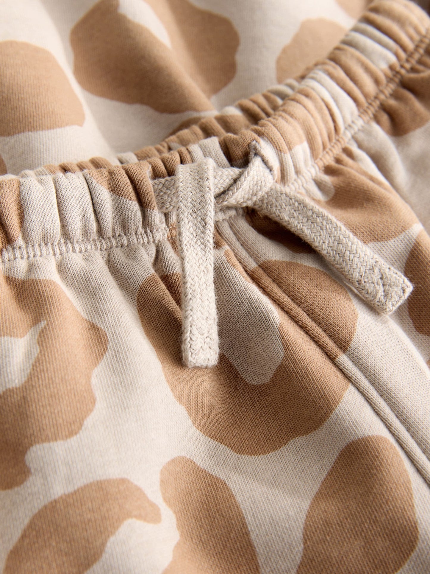 Tan Brown Animal Print Hoodie And Joggers Set (3mths-7yrs) image 9