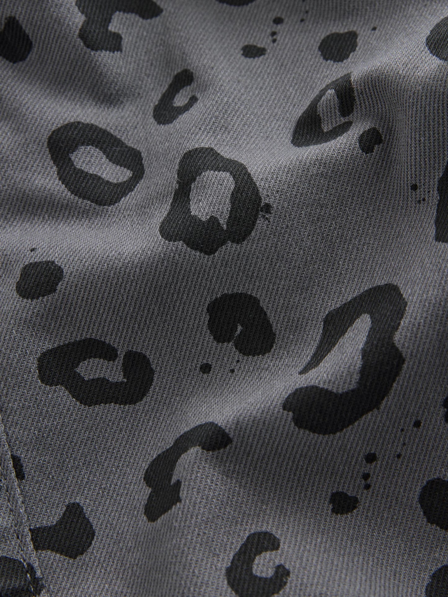 Dsiney Kidz - Charcoal Grey Leopard Print Pull On Wide Trousers (3mths-7yrs) image 7
