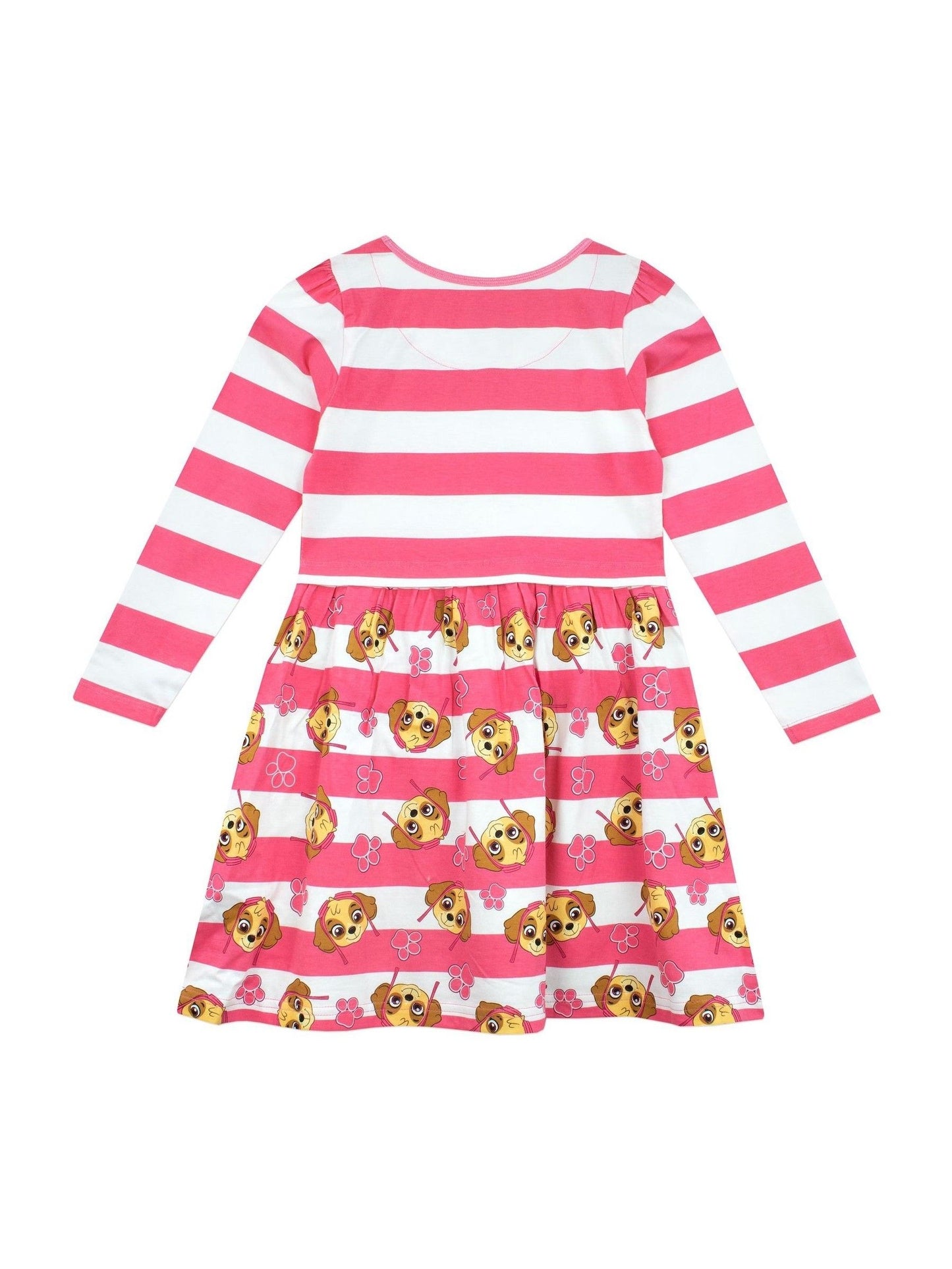 Character Pink PAW Patrol Skye Striped 100% Cotton Dress image 7
