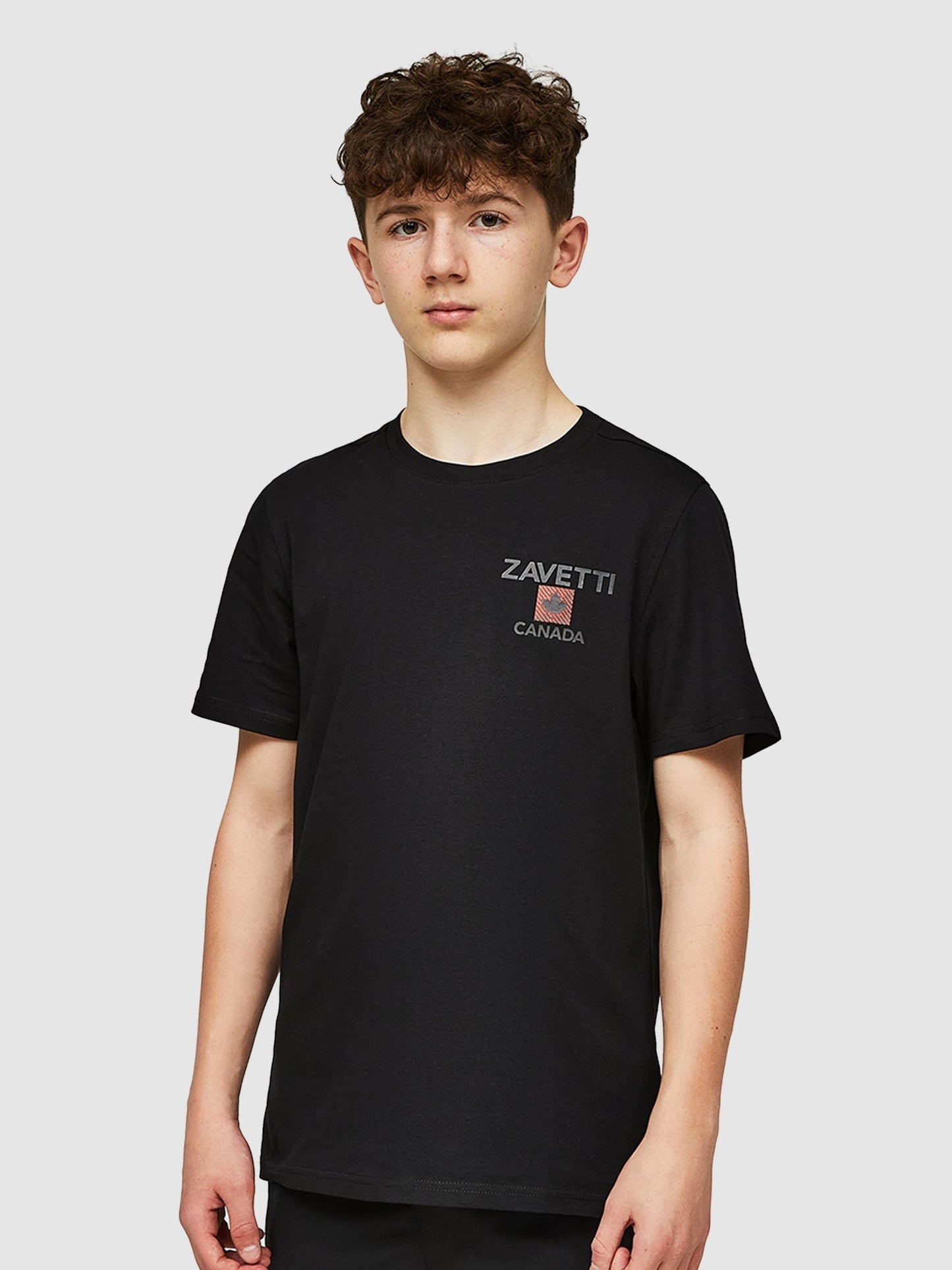 Dsiney Kidz - Black Zavetti Canada Boys Matera T-Shirt image 1