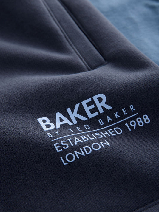 Baker by Ted Baker Oversized Tonal Graphic T-Shirt and Shorts Set image 3