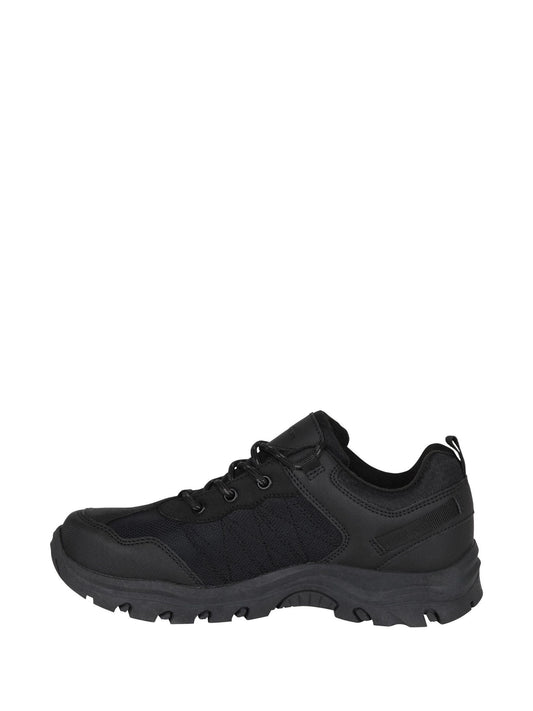 Mountain Warehouse Black Stampede Kids Waterproof Walking Shoes image 2