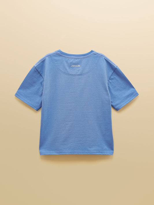 Joules Boys' Let's Go Blue T-Shirt image 2