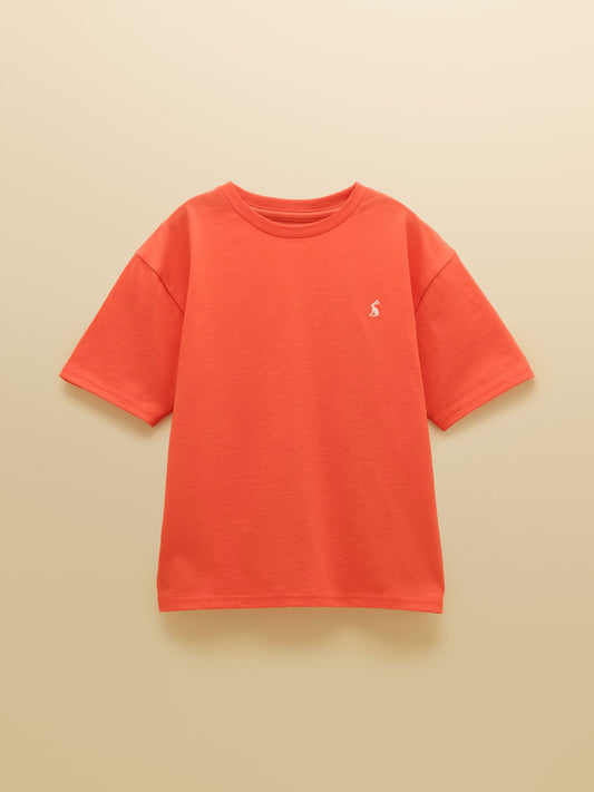Joules Boys' Let's Go Green & Orange Short Sleeve T-Shirts 3 Pack image 2