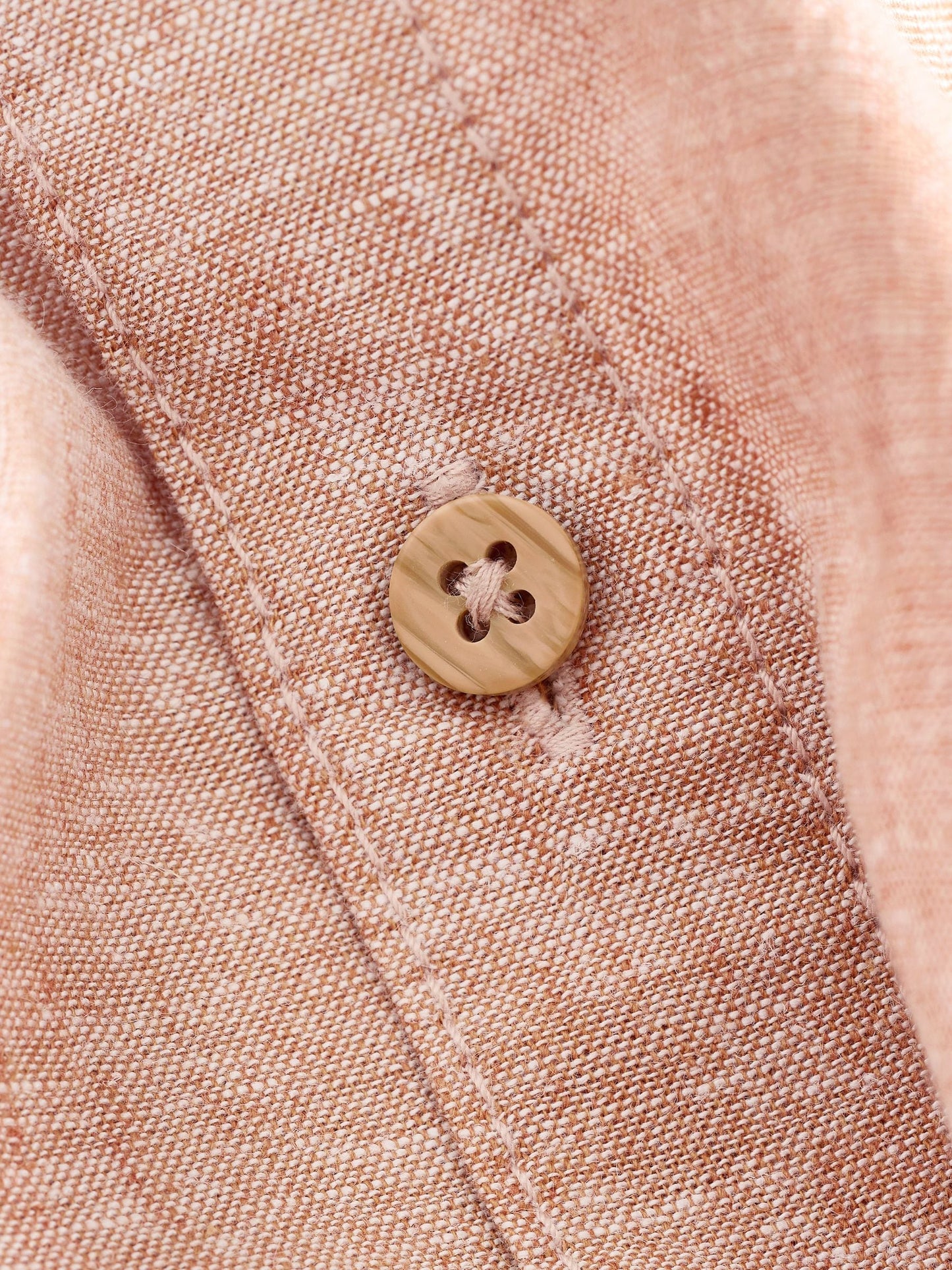 Dsiney Kidz - Terracotta Short Sleeve Linen Blend Shirt (3-16yrs) image 4