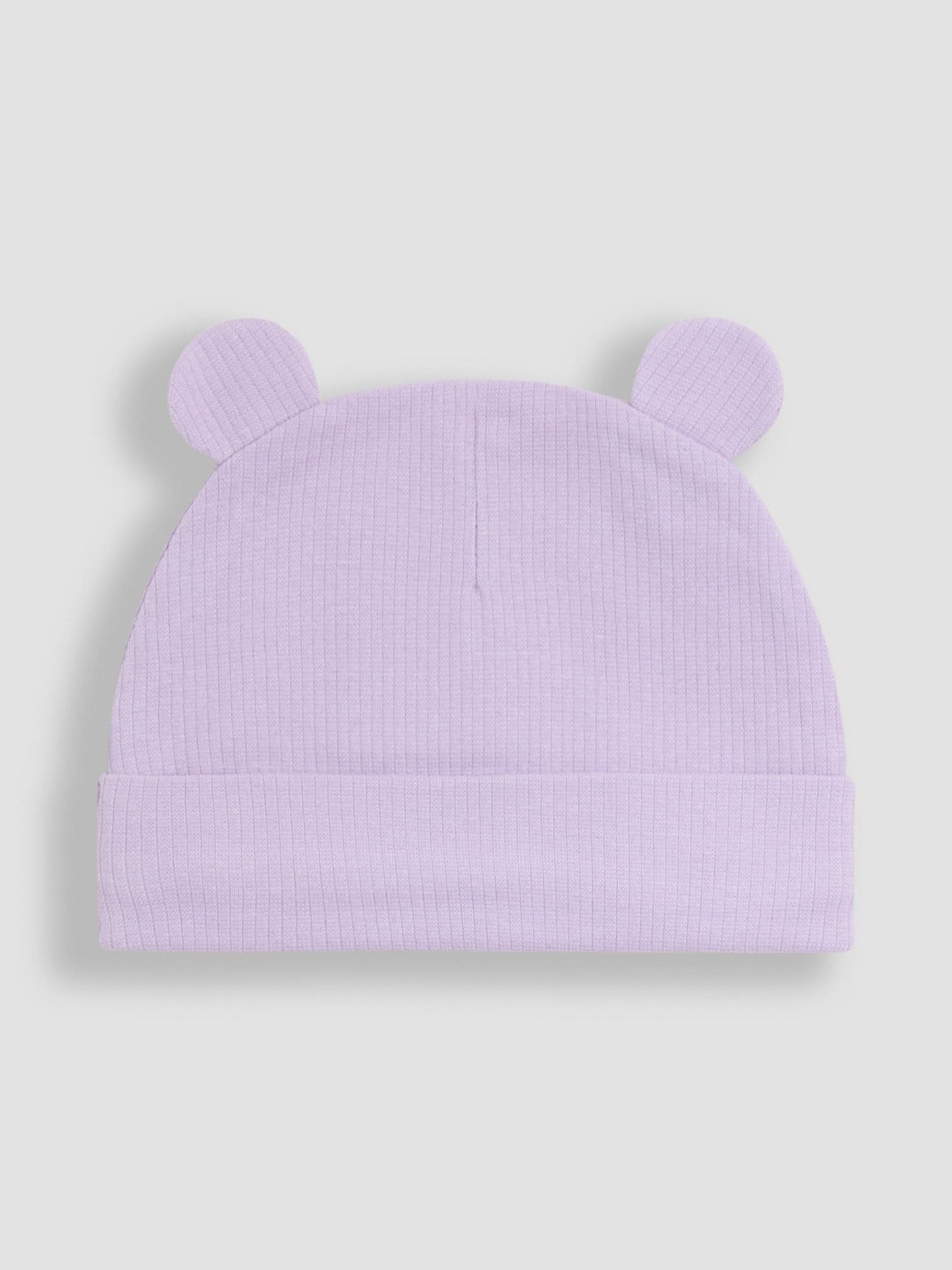 JoJo Maman Bébé Lilac 2- Pack Bear Ear Hats image 4