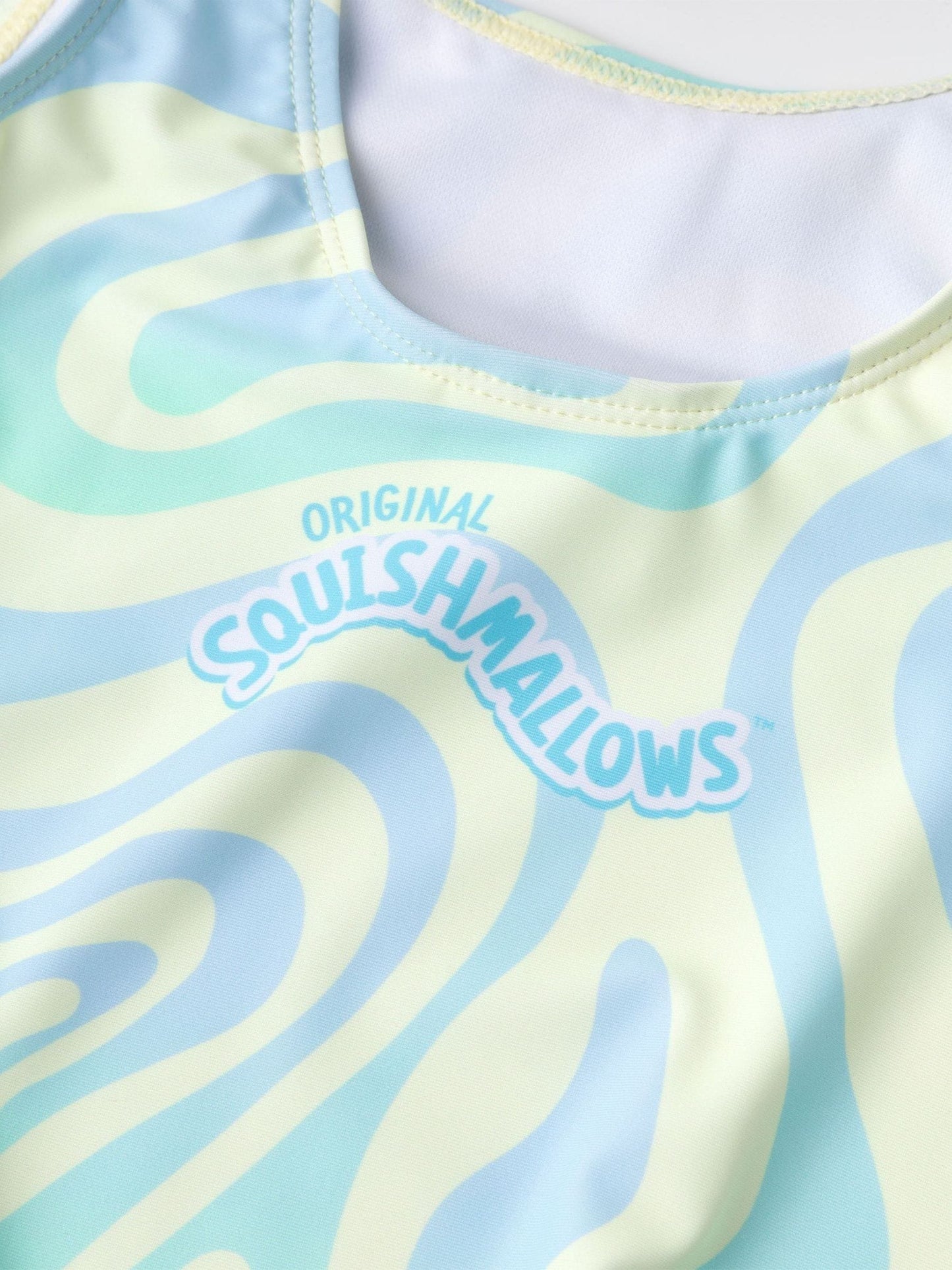 Dsiney Kidz - Vanilla Underground Yellow Girls Squishmallows Swimsuit image 6