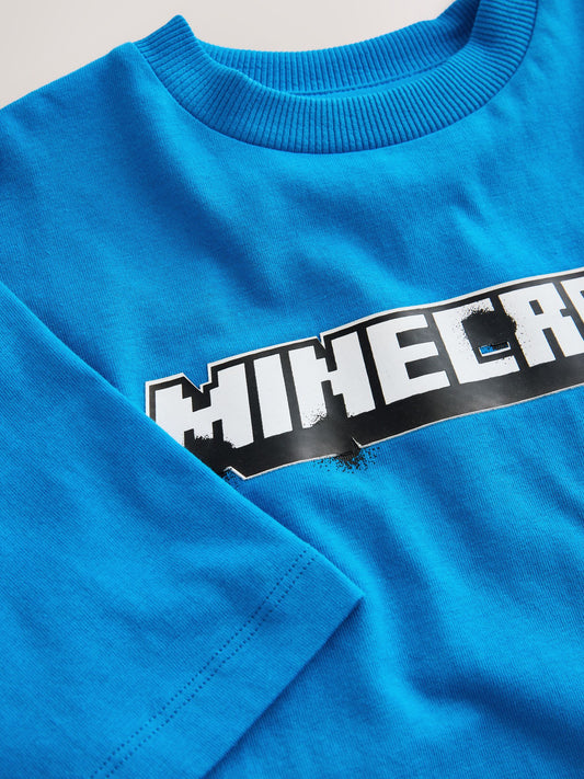 Dsiney Kidz - Blue Back Print Single Minecraft T-Shirt (3-16yrs) image 2