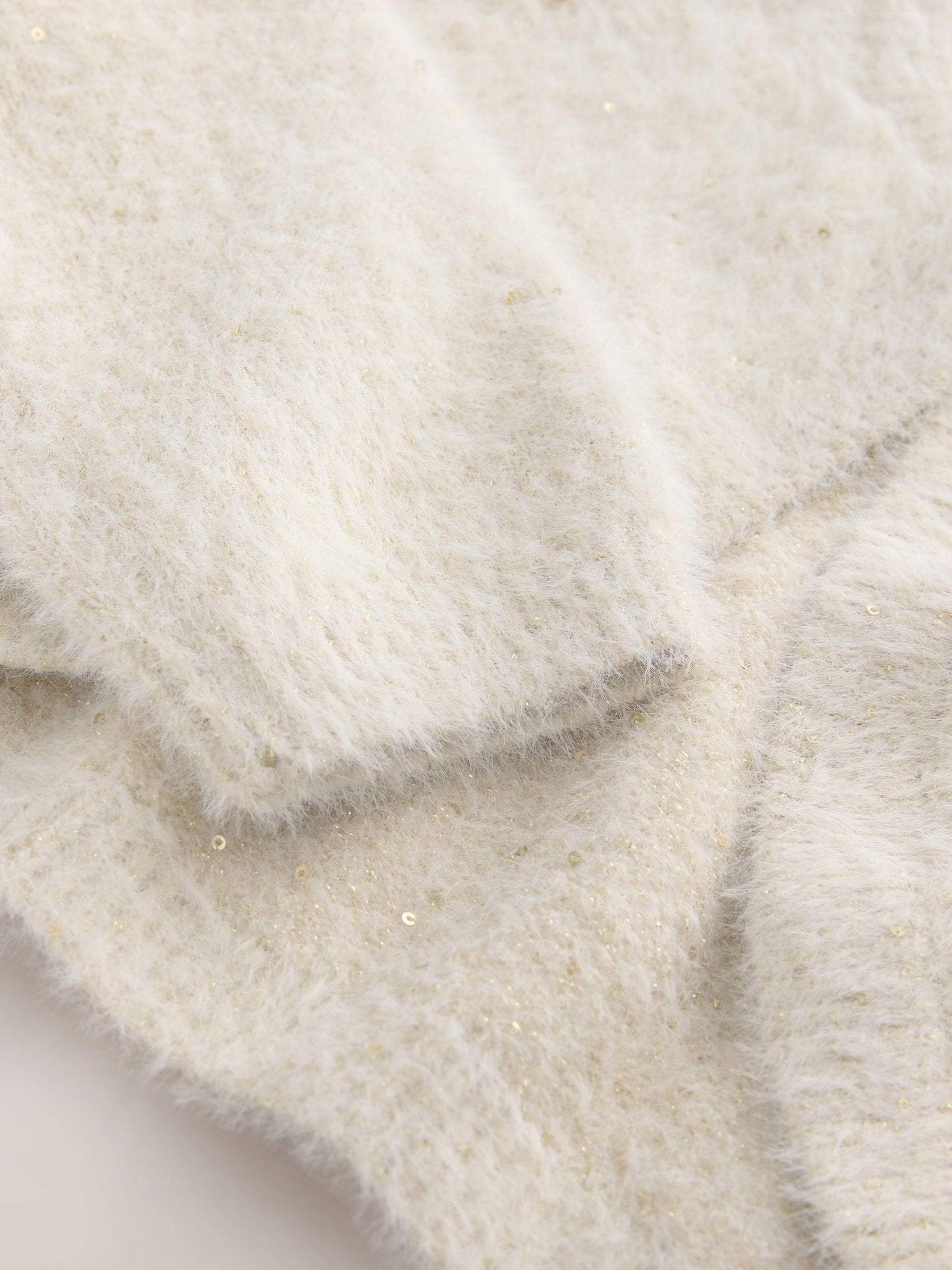 Dsiney Kidz - Champagne Occasion Bridesmaid Knitted Fluffy Cardigan Shrug (12mths-16yrs) image 8