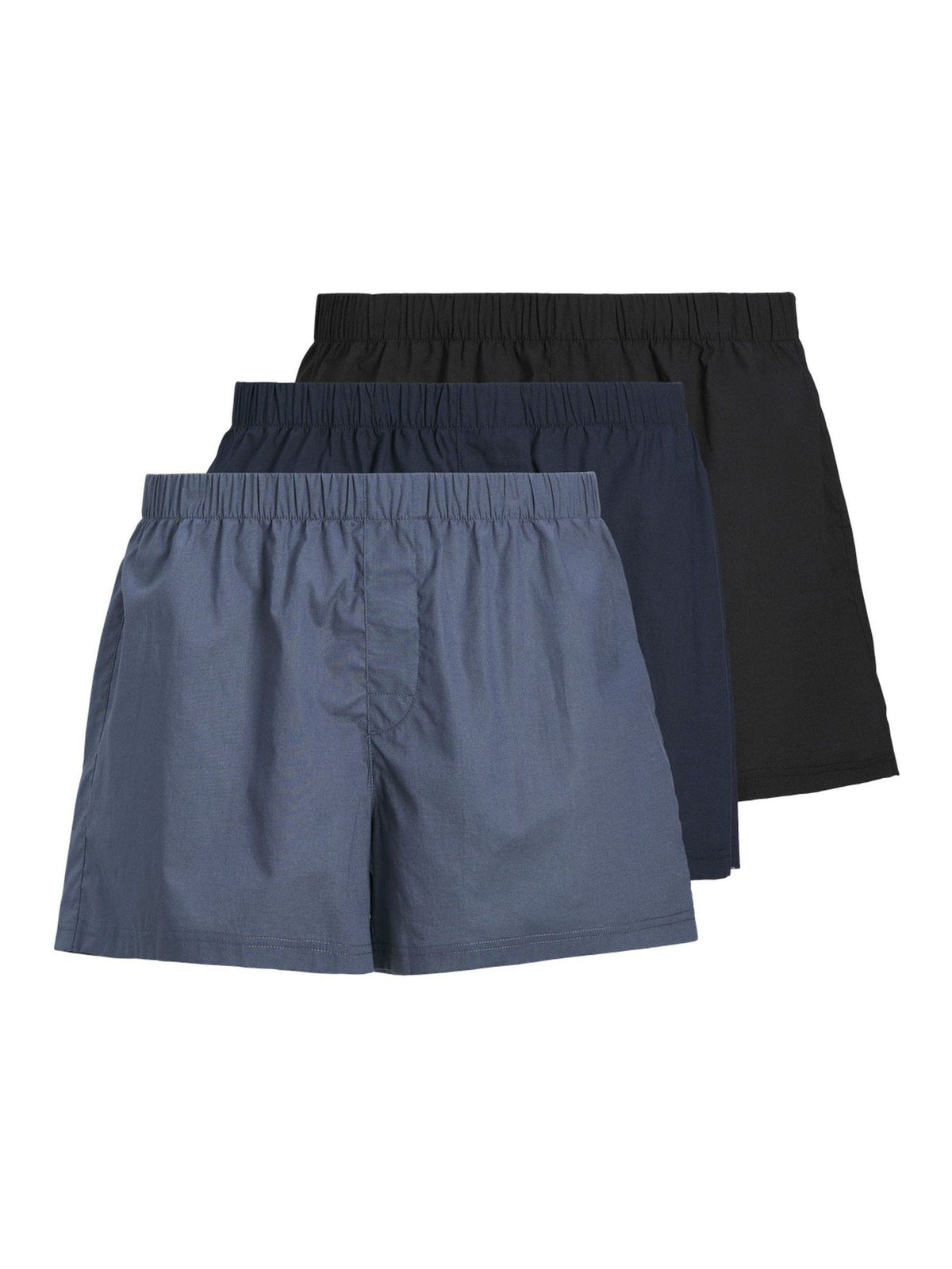 Dsiney Kidz - JACK & JONES Light Blue 100% Cotton Boxers 3 Pack image 5