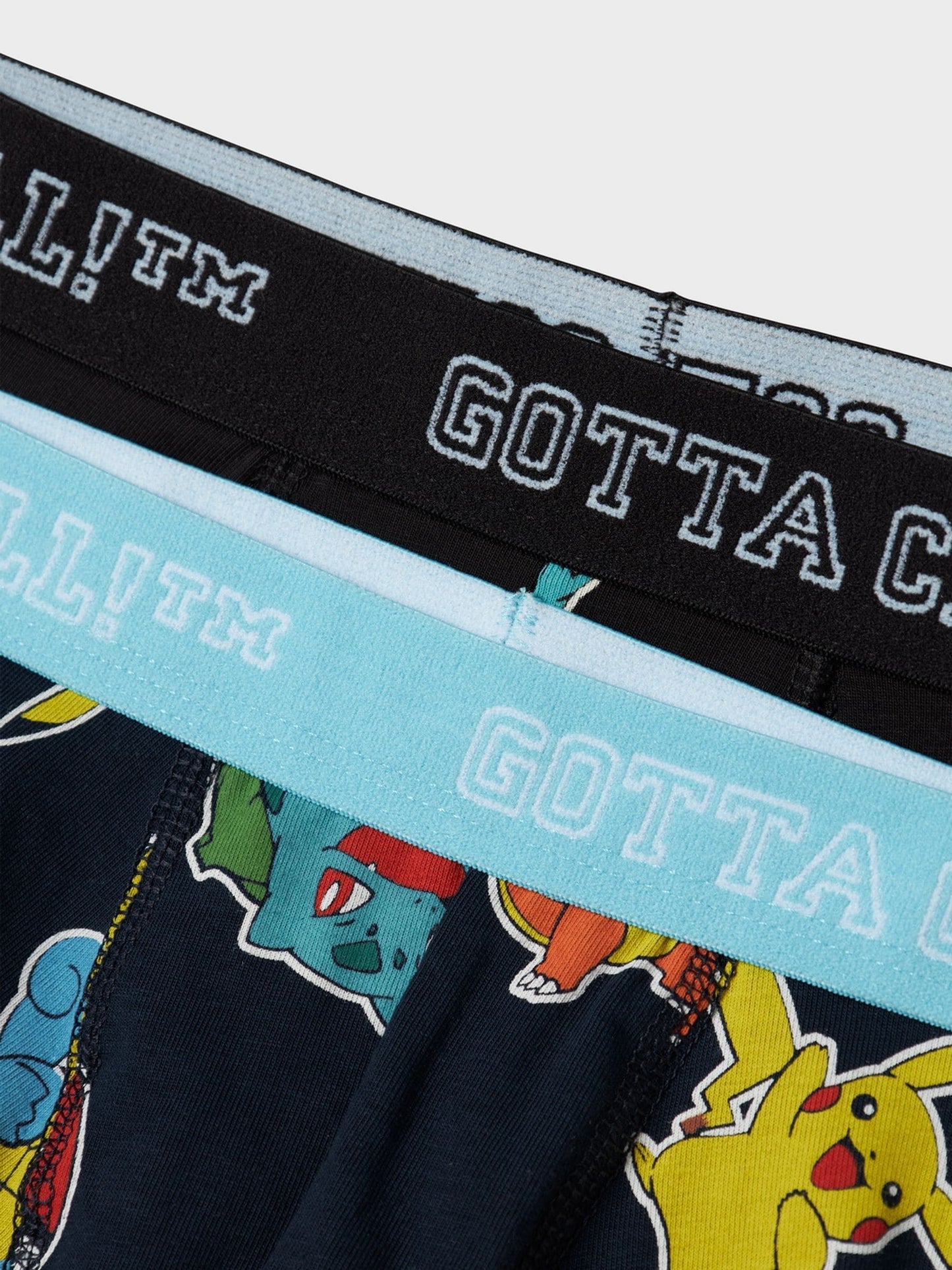 Dsiney Kidz - Name It Black Pokemon Boxers 2 Pack image 4