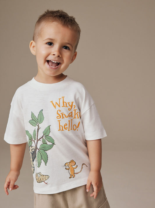 Cream Gruffalo Short Sleeve T-Shirt (6mths-8yrs) image 2