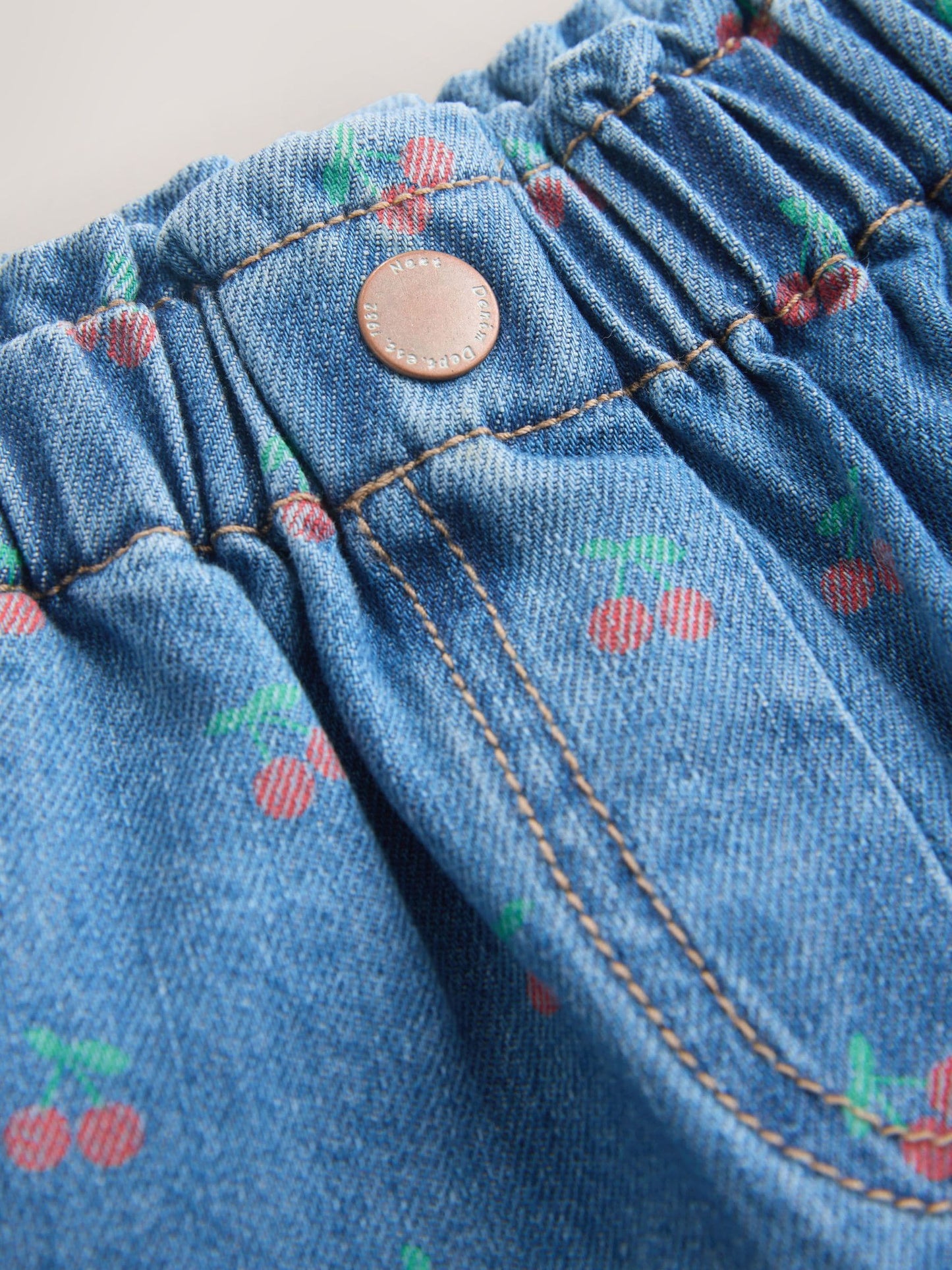 Dsiney Kidz - Cherry Print Wide Leg Jeans (3mths-7yrs) image 8