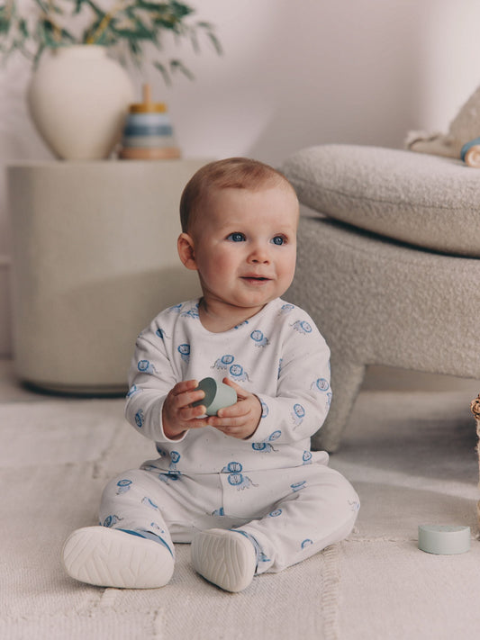 Blue Lion Top and Leggings Baby Set (0mths-2yrs) image 2
