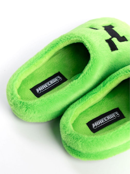 Vanilla Underground Green Boys Minecraft Mule Slippers image 2