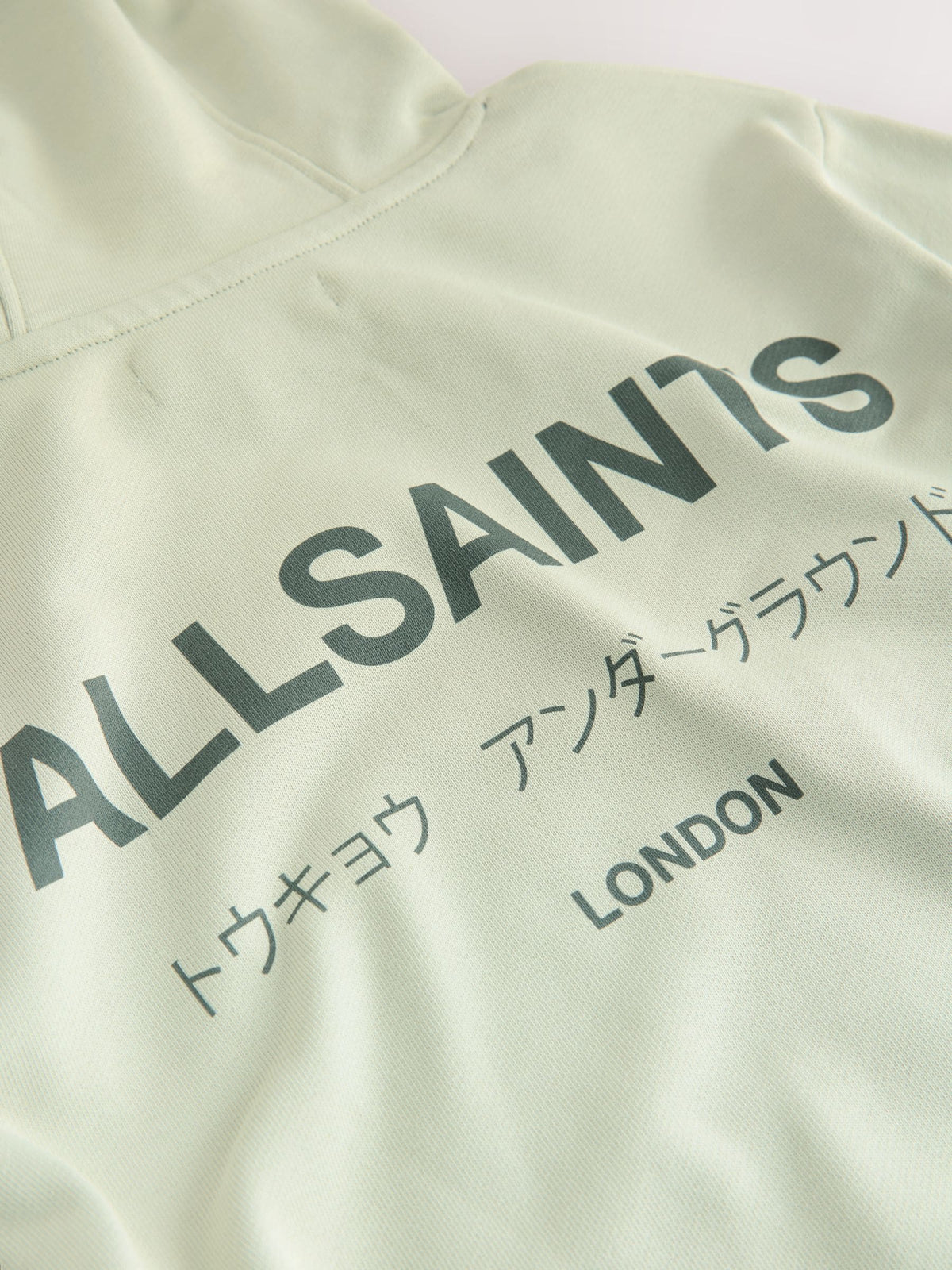 smALLSAINTS Light Green Oversized Underground Pullover Hoodie - image 9