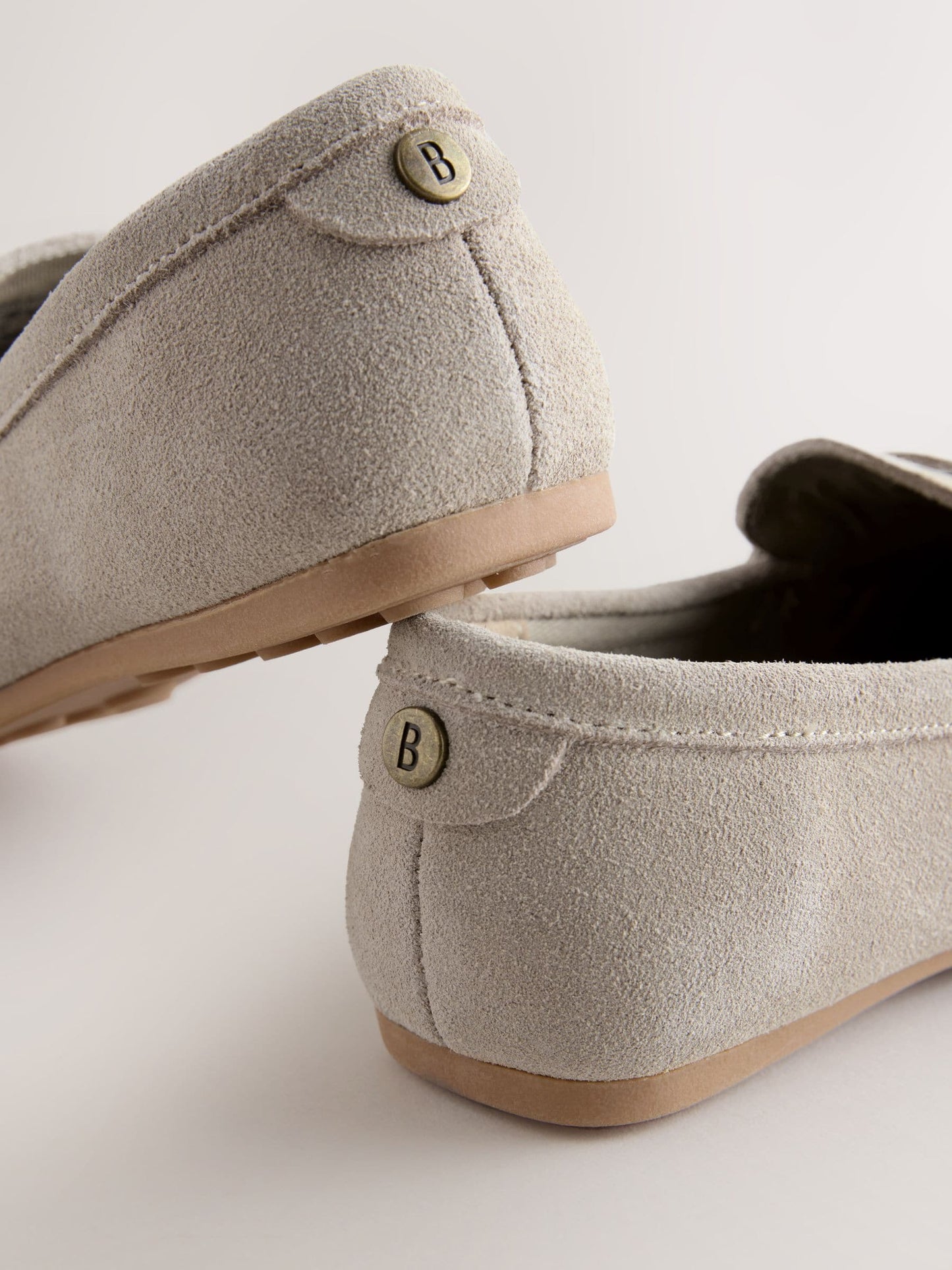 Baker by Ted Baker Stone Penny Loafers image 6