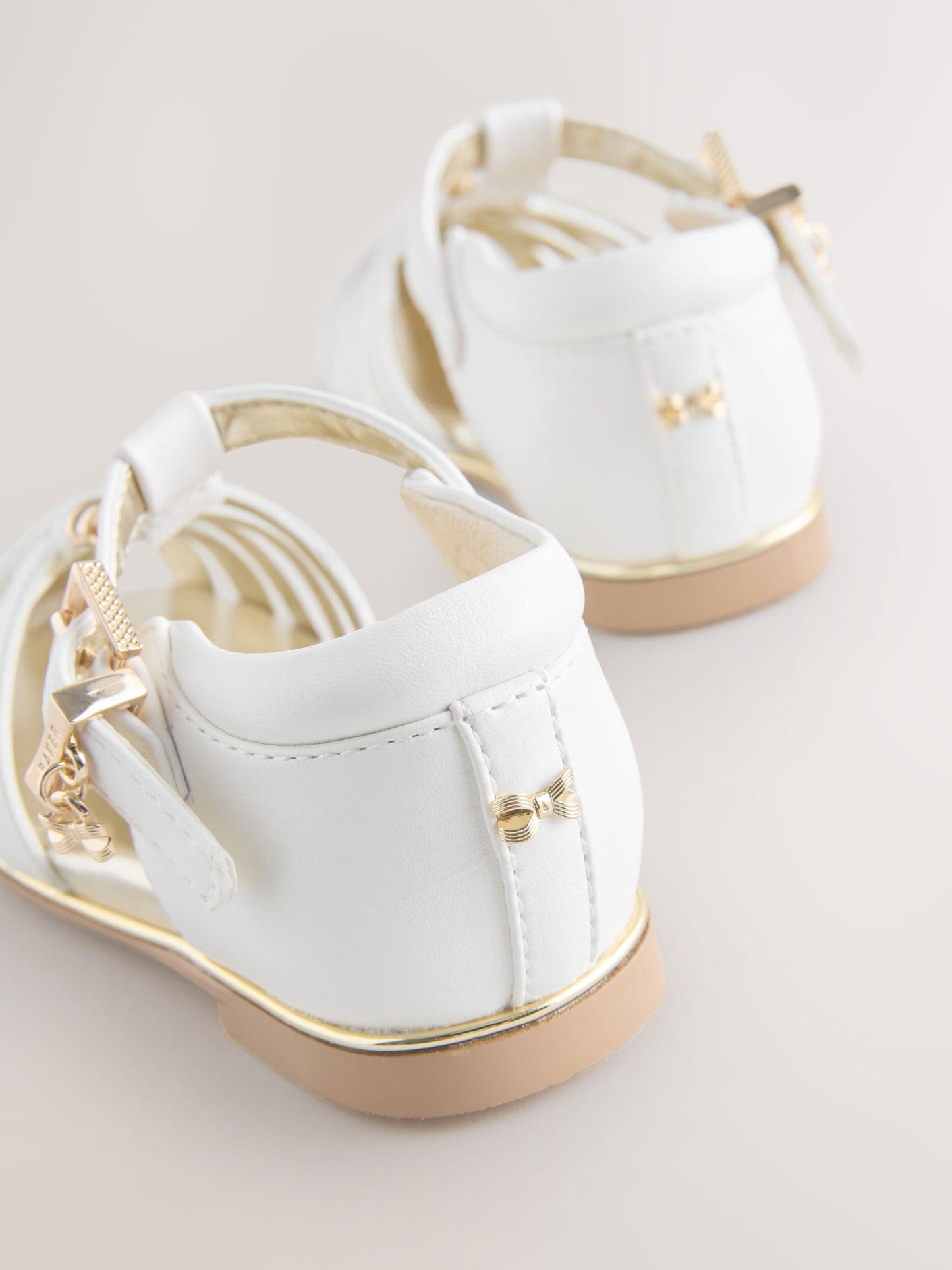 Baker by Ted Baker Ocassion Bow Charm Fisherman Sandals image 5