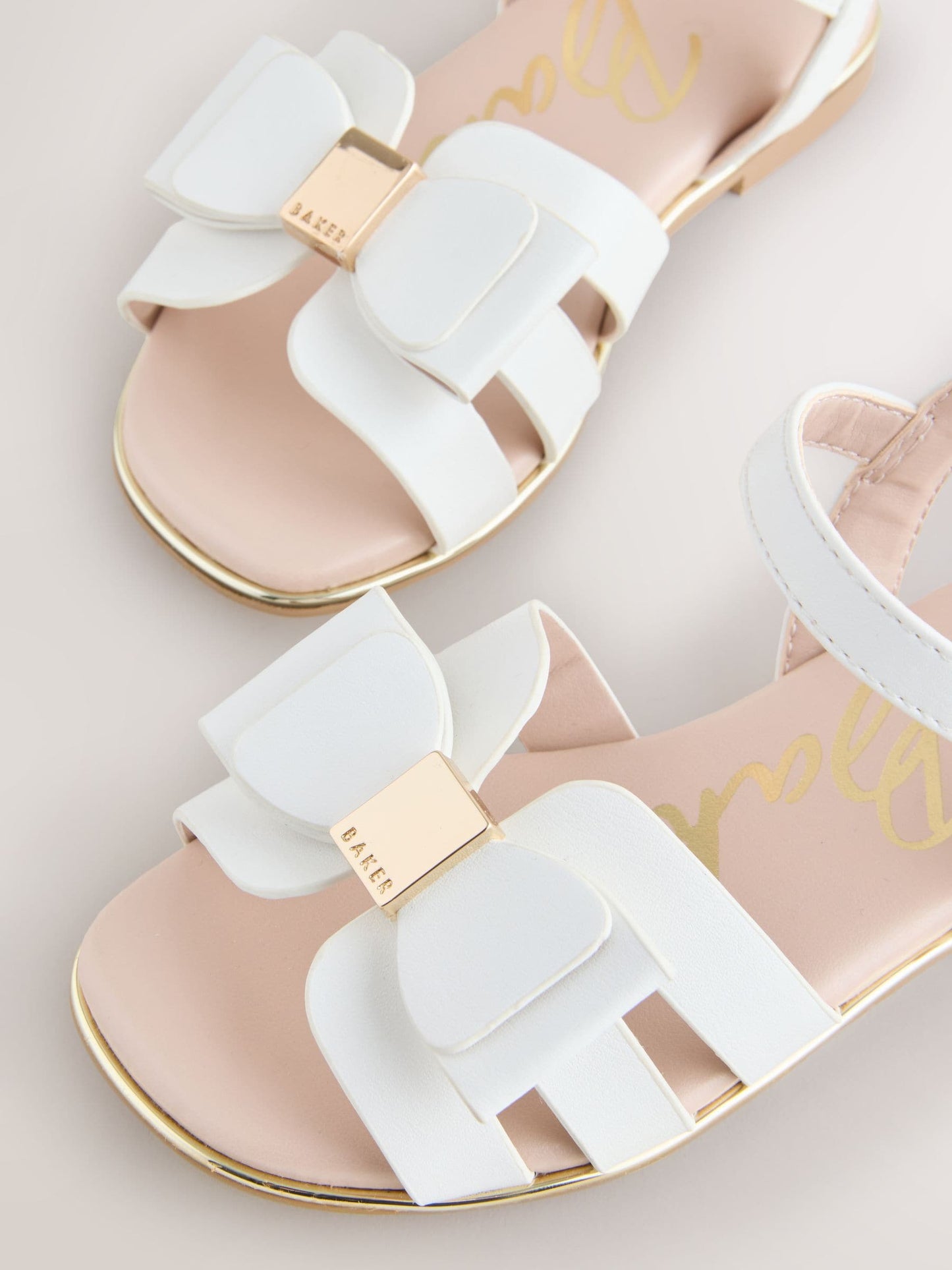 Dsiney Kidz - Baker by Ted Baker Fisherman Sandals with Bow image 4