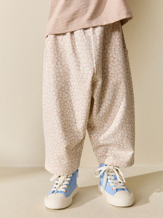 Dsiney Kidz - Ecru Flower Girl Short Sleeve Top and Barrel Trousers Set (3mths-7yrs) image 2
