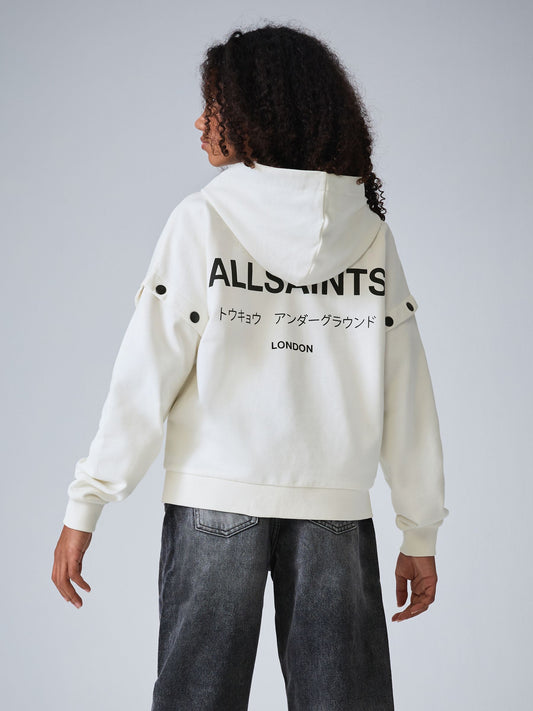 smALLSAINTS White Amphia Underground Zip Hoodie - image 2