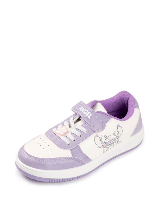 Vanilla Underground Purple Disney Lilo & Stitch Multicoloured Touch Fastening Trainers image 2