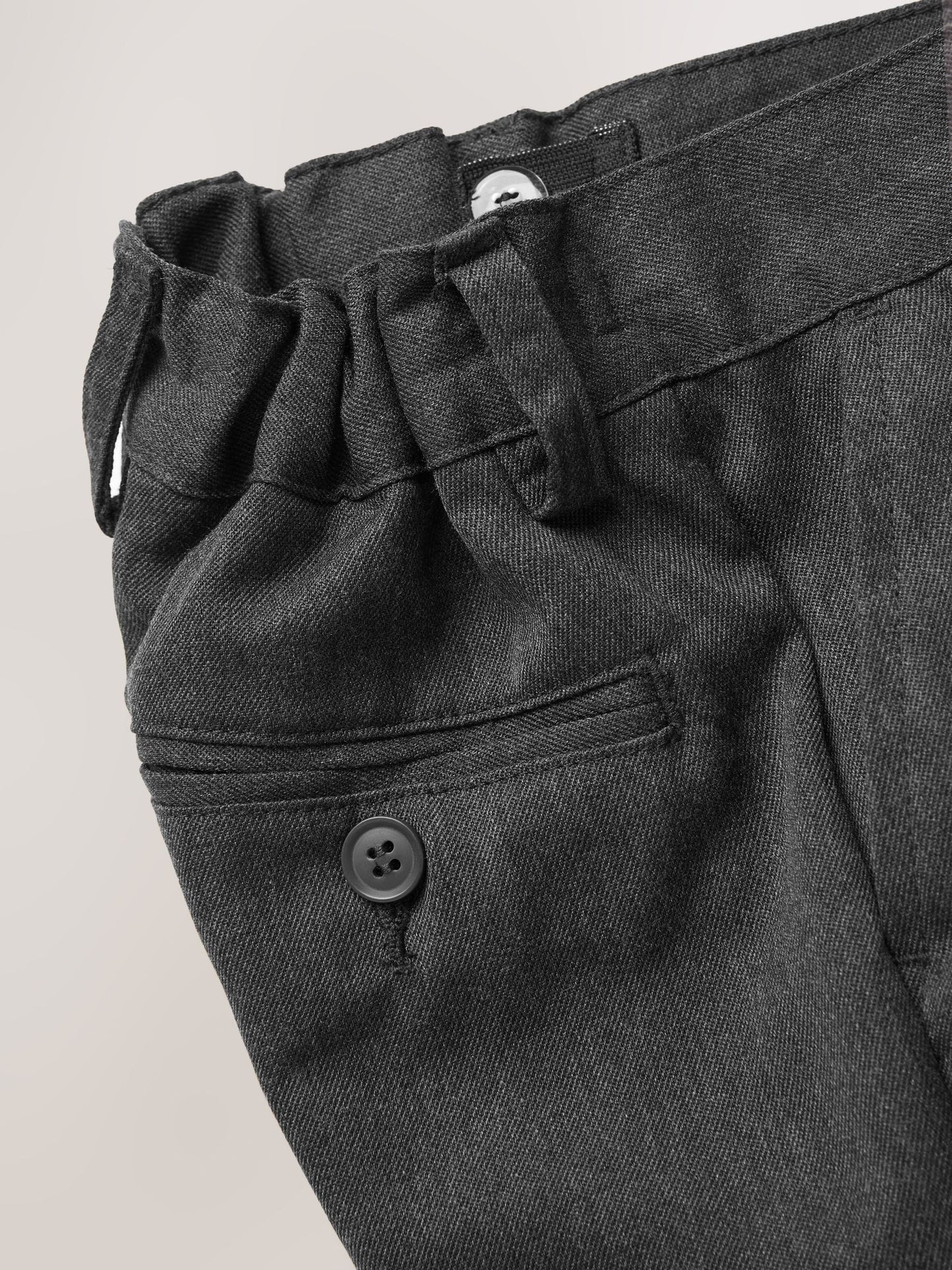 Dsiney Kidz - Grey 2 Pack Flat Front School Shorts (3-14yrs) image 6