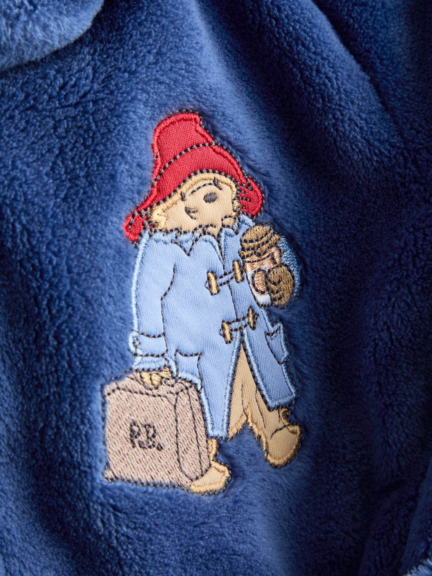 Jojo Maman Bébé Blue Paddington Applique Robe image 4