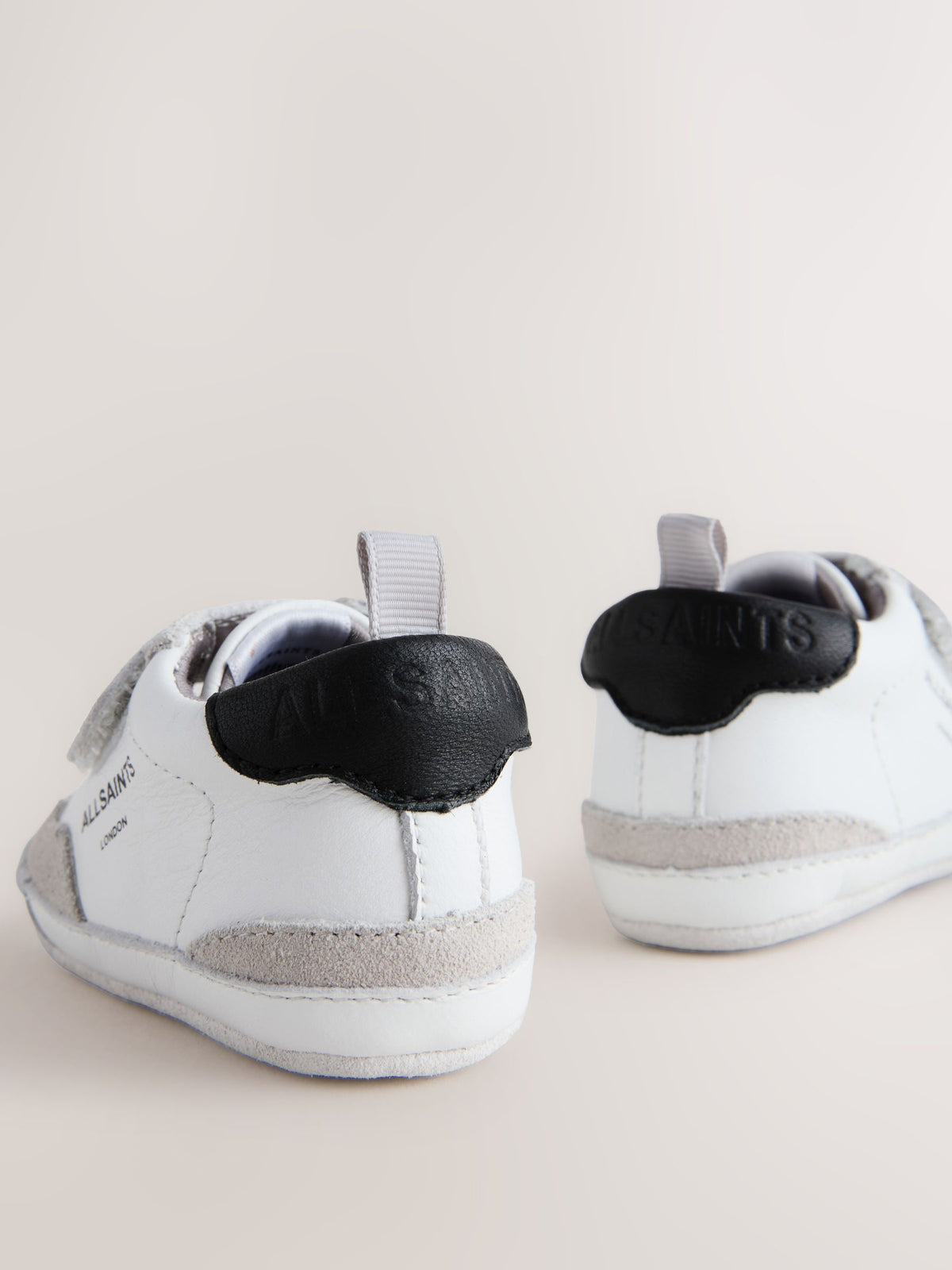smALLSAINTS White Logo Padder Trainers image 4