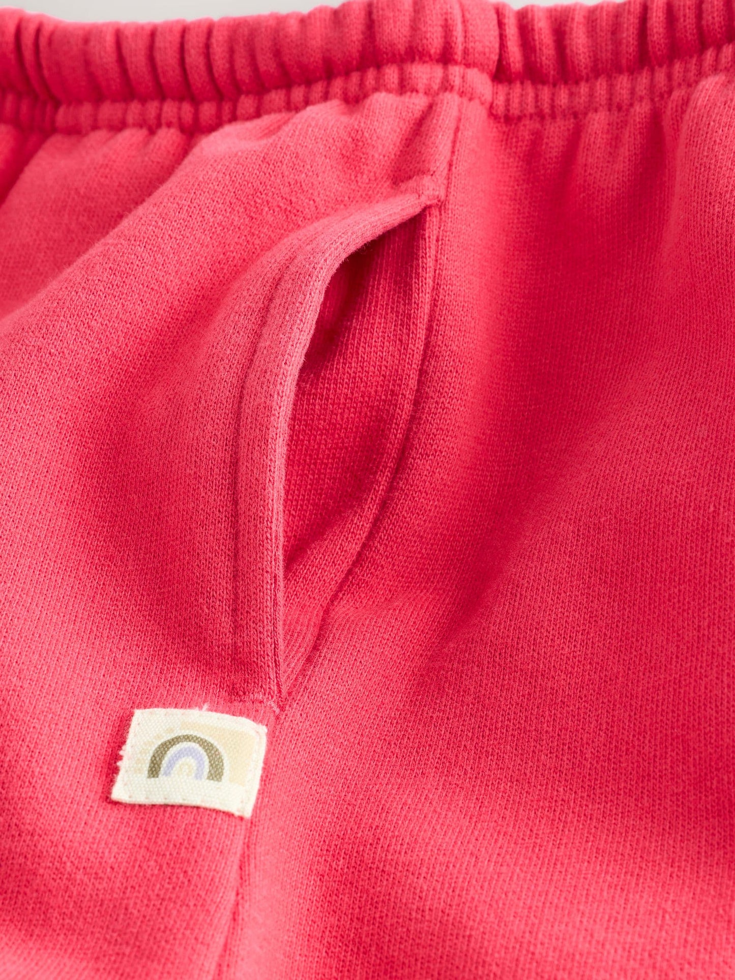 Fuchsia Pink Wide Leg Sweat Joggers (3mths-7yrs) image 6
