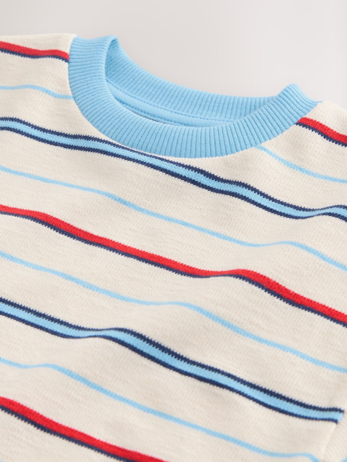 Dsiney Kidz - White/Red/Blue Short Sleeve Stripe T-Shirt (3mths-7yrs) (3mths-7yrs) image 8