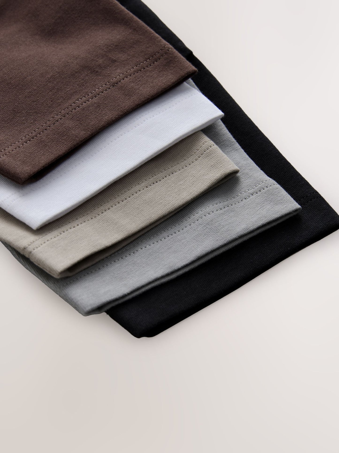 Dsiney Kidz - Black/Grey/Brown/Stone/White Relaxed Fit Short Sleeve T-Shirts 5 Pack (3mths-7yrs) image 9
