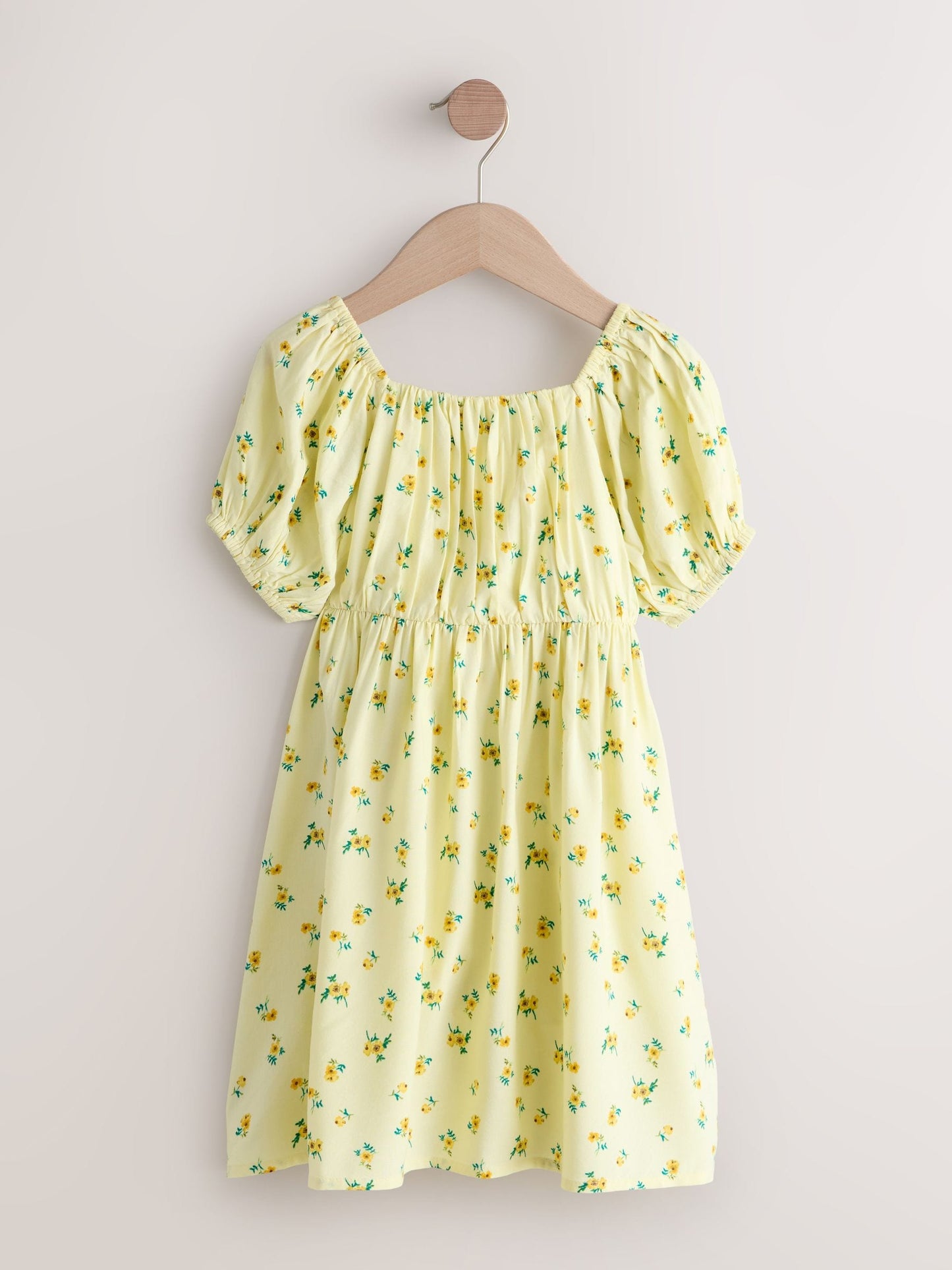 Yellow Short Sleeve Dress (3-16yrs) image 5