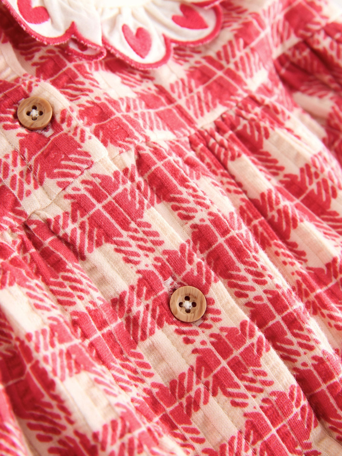 Dsiney Kidz - Red Check Collared Summer Dress (3mths-7yrs) image 8