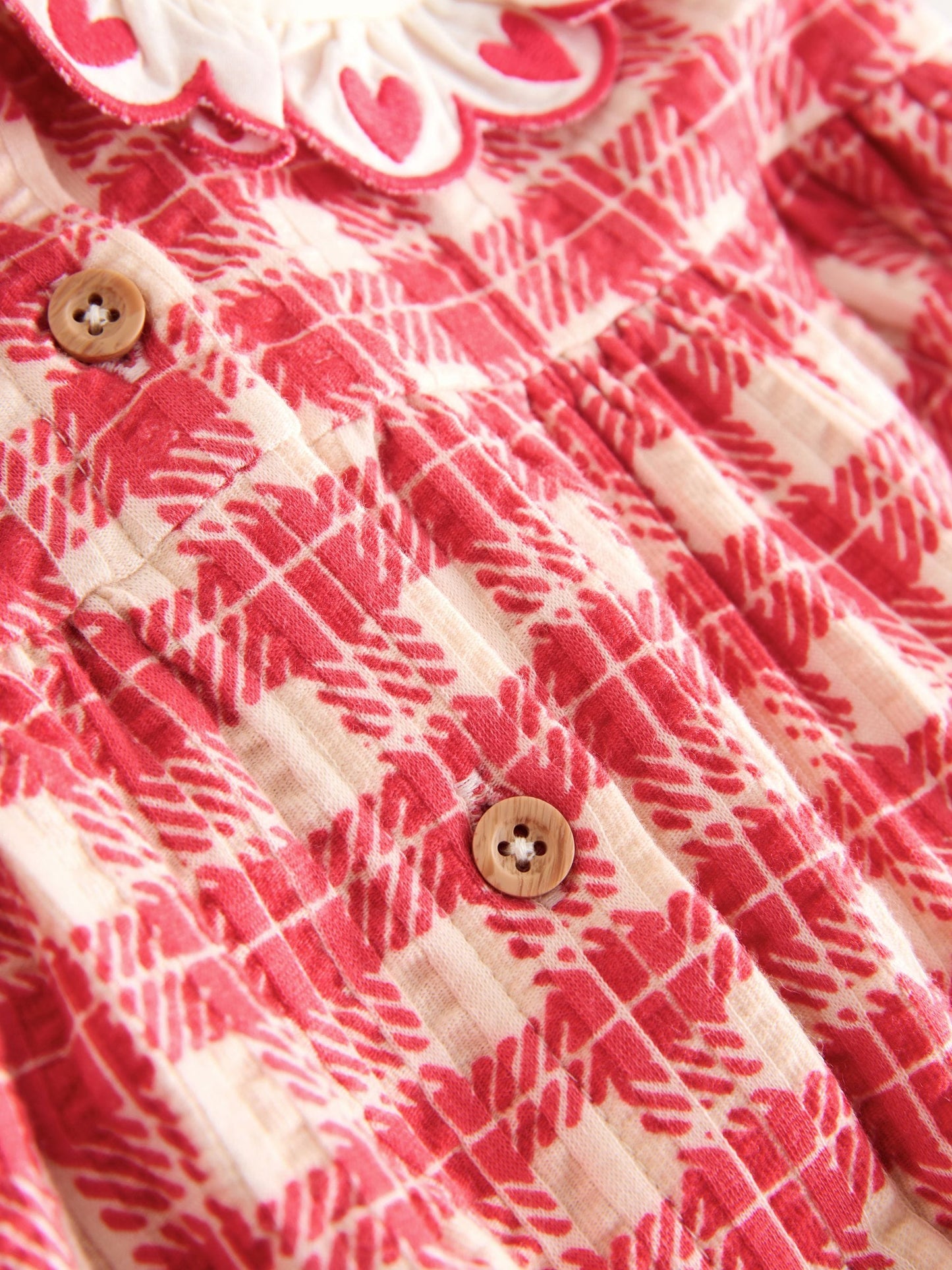 Red Check Collared Summer Dress (3mths-7yrs) image 8