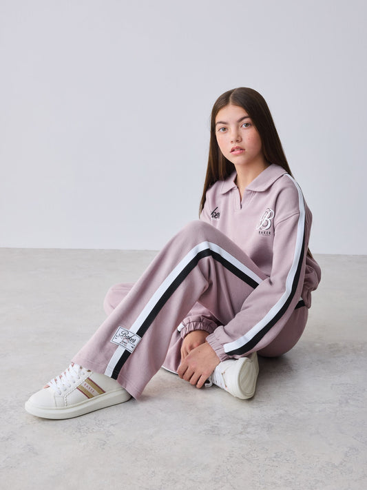 Baker by Ted Baker 2 Piece Varsity Rugby Sweat Top & Joggers Set image 2
