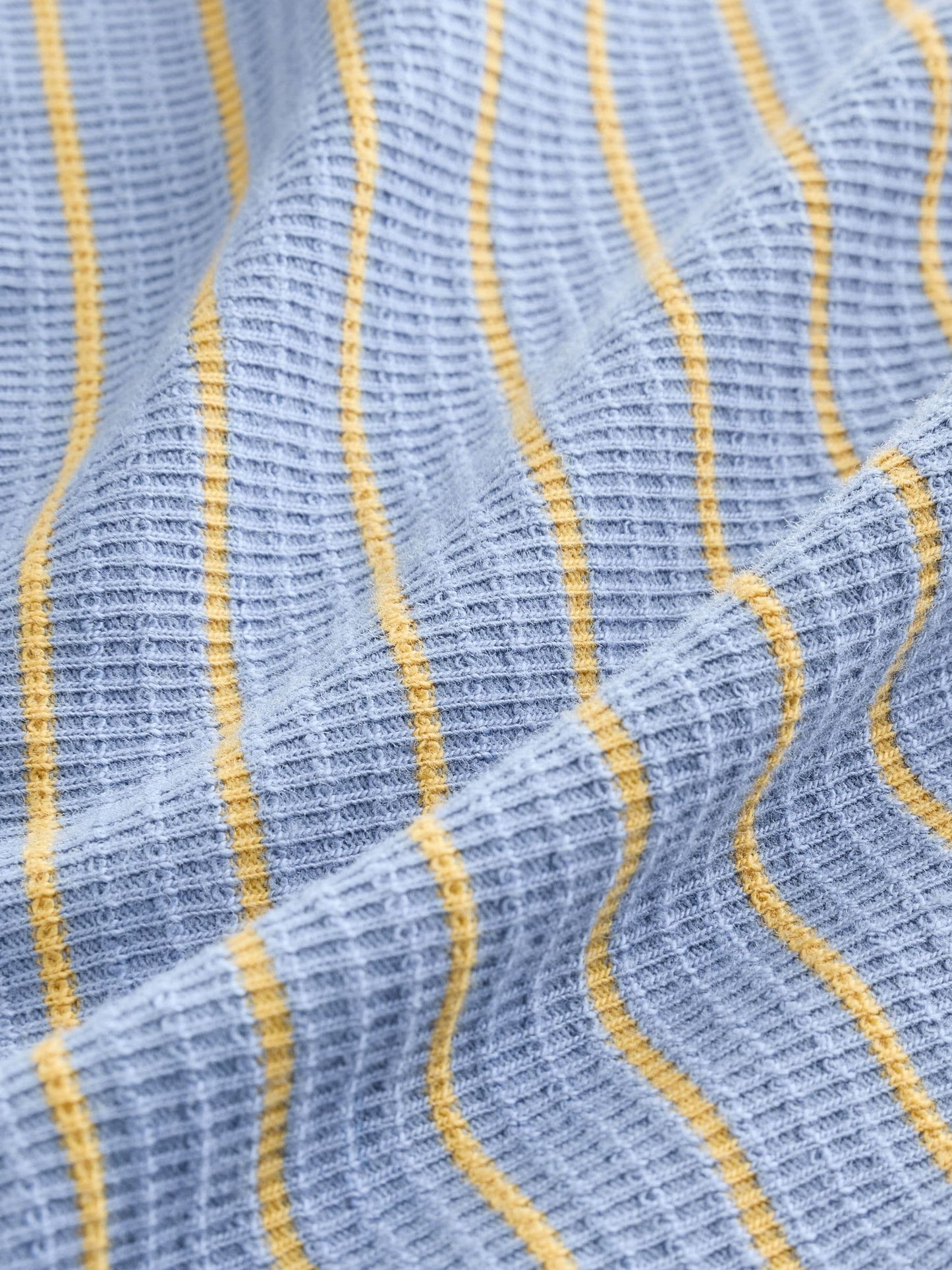Dsiney Kidz - Blue/Yellow Stripe Short Sleeve Henley Neck T-Shirt (3mths-7yrs) image 4
