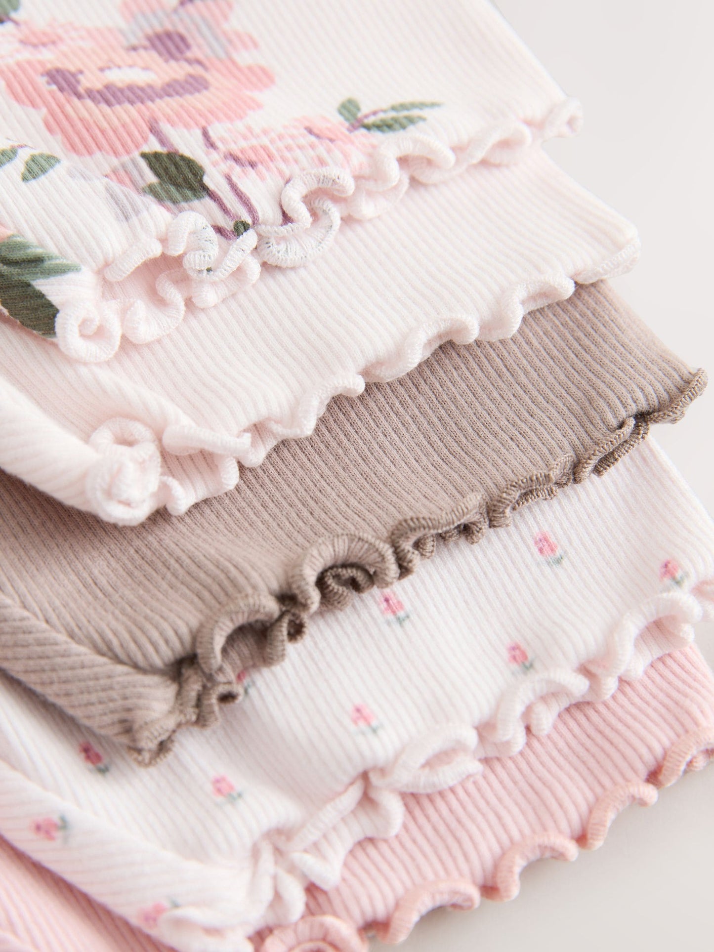 Pink Cycle Shorts 5 Pack (3mths-7yrs) image 9