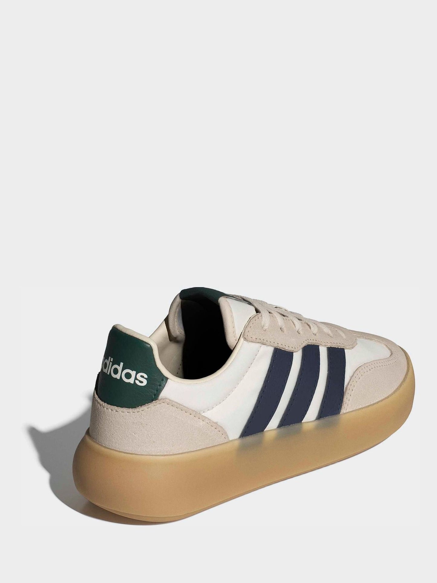 adidas White Barreda Decode Lace Junior Trainers image 8