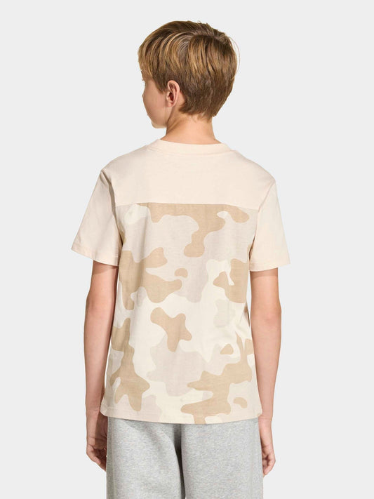 Dsiney Kidz - adidas Neutral Essentials Camo Cotton Kids T-Shirt image 2