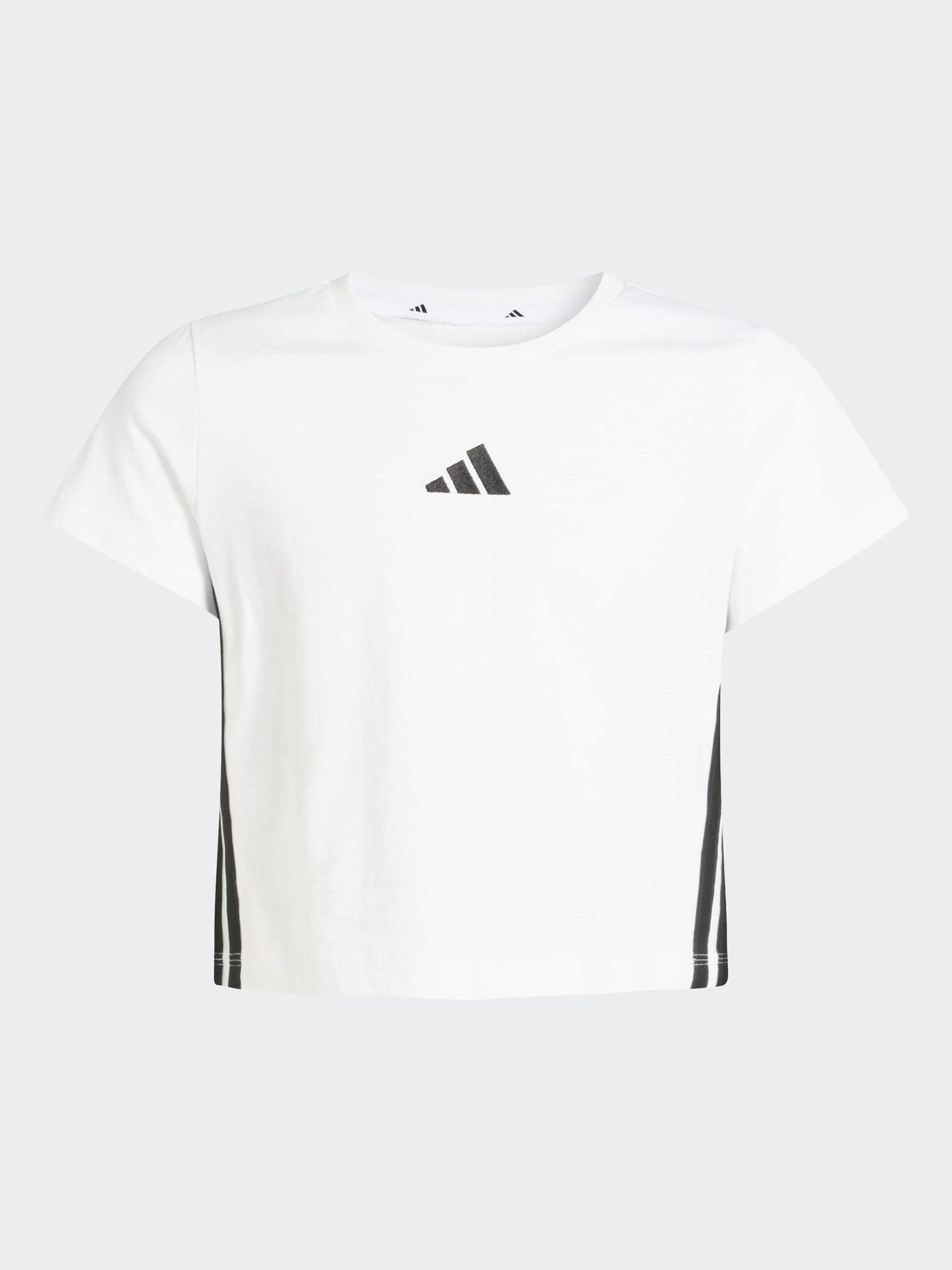Dsiney Kidz - adidas White 3-Stripes Essentials Baby T-Shirt image 6