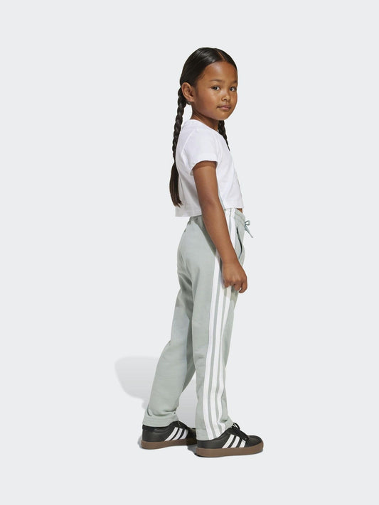 Dsiney Kidz - adidas White 3-Stripes Baby T-Shirt and Jogger Little Kids Set image 2