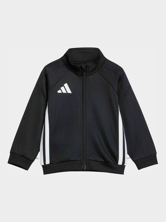 adidas Black Tiro Essentials Infant Tracksuit Set image 2